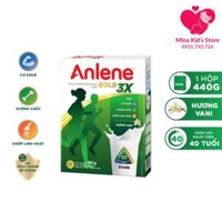 Sữa bột Anlene Gold 3X vị Vaini hộp giấy 400g