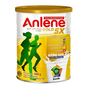 Sữa bột Anlene Gold 5X 400g cho người trên 40 tuổi