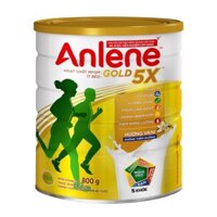 Sữa bột Anlene Gold 5X hương vani lon 800g/lon