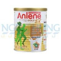 Sữa bột Anlene Gold 5X hương vani 400g (40 tuổi trở lên)