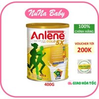 Sữa bột Anlene Gold 5X hương vani lon 400g/800g DATE 2026