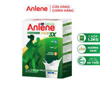 Sữa Bột Anlene Gold Movepro 3X Hương Vanilla Hộp Giấy 1,2kg