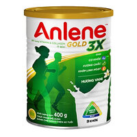 Sữa Bột Anlene Gold Movepro 3X Hương Vanilla (Hộp Thiếc 400g)