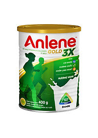 Sữa Bột Anlene Gold Movepro 3X Hương Vanilla (Hộp Thiếc 400g)