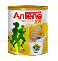 Sữa Bột Anlene Gold Movepro 5X Hương Vani (Trên 40 Tuổi) Lon 800g