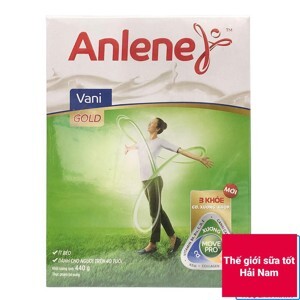 Sữa bột Anlene Gold Movepro vani hộp 440g (trên 40 tuổi)