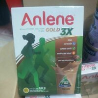 Sữa bột Anlene Sôcôla hộp giấy 440g ( dành cho người trên 40 tuổi))