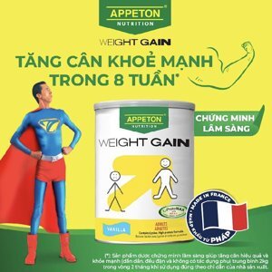 Sữa bột Appeton Weight Gain Adult - hộp 450 g