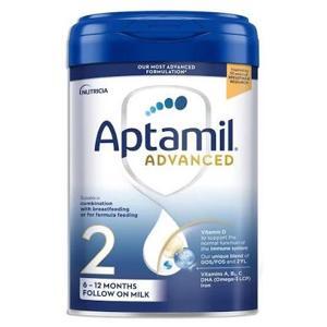 Sữa bột Aptamil 2 Anh - hộp 900g (dành cho trẻ từ 6 - 12 tháng)
