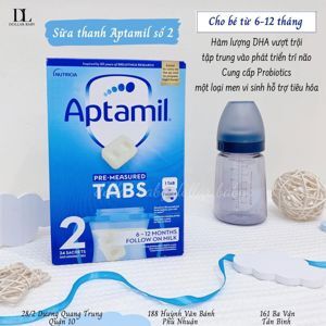 Sữa bột Aptamil 2 Anh - hộp 900g (dành cho trẻ từ 6 - 12 tháng)