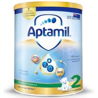 Sữa Bột Aptamil 2 nhập khẩu chính hãng New Zealand 900g