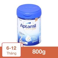 Sữa bột Aptamil Anh Advanced số 2 800g (6 - 12 tháng)