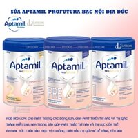 Sữa bột Aptamil bạc Đức, Aptamil Profutura Aptamil Pre, 1, 2 nội địa Đức phát triển toàn diện cho bé