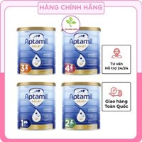 Sữa bột Aptamil Gold Plus Úc số 1,2,3 hỗ trợ phát triển toàn diện cho trẻ hộp 900g