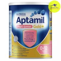 Sữa bột Aptamil Gold Plus Pepti-Junior Infant Formula chính hãng (trẻ từ 0 - 12 tháng) - 450g