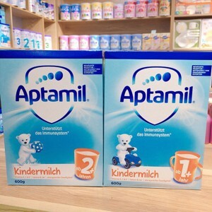 Sữa bột Aptamil Kinder Milch 2+ Đức - hộp 600g (dành cho bé trên 2 tuổi)