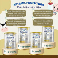 Sữa Bột Aptamil Profutura Bạc Úc Số 1,2,3,4 - Hộp 900gr