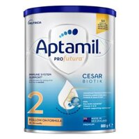 Sữa bột Aptamil Profutura Cesarbiotik số 2 800g - Cho bé sinh mổ & Tăng đề kháng (Từ 1-2 tuổi)