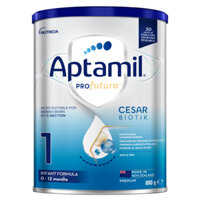 Sữa bột Aptamil Profutura Cesarbiotik New Zealand số 1 cho bé từ 0-12 tháng - Synbiotic độc quyền