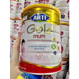 Sữa bột Arti Gold Mum - dành cho bà mẹ mang thai và cho con bú - 900g