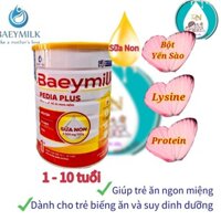 Sữa bột Baeymilk Pedia Plus 1+ dành cho trẻ biếng ăn và suy dinh dưỡng lon 900g