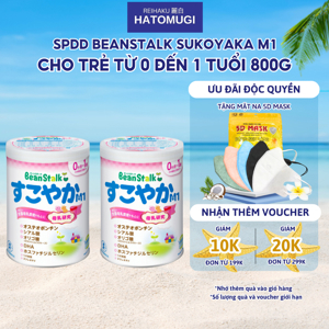 Sữa bột BeanStalk số 1 - hộp 800g (dành cho trẻ từ 0-12 tháng tuổi)