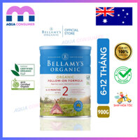 Sữa bột Bellamy's Organic số 2 Lon 900g