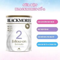 Sữa Bột Blackmores Số 2 Phát Triển Trí Não Hỗ Trợ Tiêu Hóa Cho Trẻ Từ 6-12 Tháng Tuổi 900g