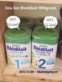 Sữa bột Blédilait croissance số 2 900gr (6-12m)