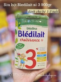 Sữa bột Blédilait croissance số 3 900gr (1-3y)