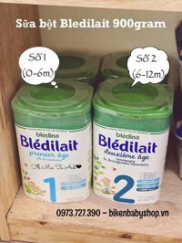 Sữa bột Blédilait croissance số 1 900gr (0-6m)