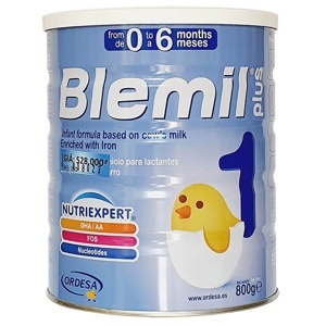 Sữa bột Blemil Plus 1 - 800g (dành cho trẻ từ 0-6 tháng)