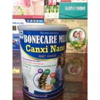 Sữa bột Bonecare Milk canxi Nano Mk7 Gold hộp 400gram sữa phát triển chiều cao.loãng xương.xốp