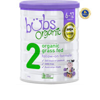 Sữa bột Bubs bò số 2 cho bé từ 6-12 tháng Bubs Organic GrassFed Follow-on Milk 800g