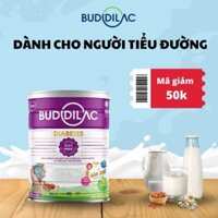 Sữa Bột BUDDILAC Diabetes Cho Người Tiểu Đường,Ổn Định Đường Huyết Ngăn Ngừa Mỡ Máu.lon 900gr