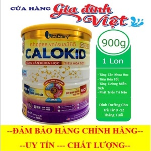 Sữa bột Calokid Gold VitaDairy - 400G (trẻ biếng ăn từ 1-10 tuổi)