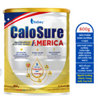 Sữa bột Calosure Ít đường Calosure Tiểu đường, Calosure  America 800g vị thanh nhẹ 800g