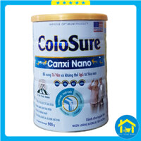 Sữa bột canxi ngừa loãng xương, bổ sung tổ yến sữa non ColoSure Canxi Nano 900g