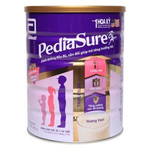 Sữa bột cao dinh dưỡng Pediasure Sin - hộp 850g, dành cho trẻ từ 1-10 tuổi