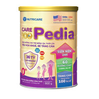 Sữa bột Care 100 PEDIA 0+ lon 800g
