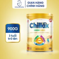 Sữa bột Chillax Grow Gold giúp tăng trưởng chiều cao, phát triển trí não cho trẻ trên 3 tuổi (900g)