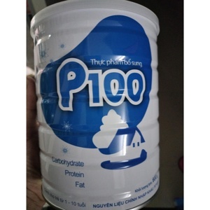 Thực phẩm bổ sung sữa bột P100 - hộp 900g ( 6 tháng đến 10 tuổi)