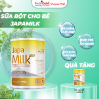 Sữa Bột Cho Bé Tăng Cân, Tăng Đề Kháng Japa Milk cho bé phát triển toàn diện, lớn khỏe 400g