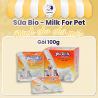 Sữa Bột Cho Chó Mèo Bio Milk 100g Sữa bột dinh dưỡng cho thú cưng