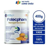 Sữa Bột Cho Người Đau Dạ Dày Giải Pháp Dinh Dưỡng Cho Người Đau Dạ Dày Fotecpham Nanogol Curcumin