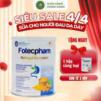 Sữa Bột Cho Người Lớn Giải Pháp Dinh Dưỡng Cho Người Đau Dạ Dày Fotecpham Nanogol Curcumin Japa Kids