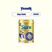 Sữa bột cho người lớn tuổi Vinamilk Sure Prevent 900g (Hộp thiếc)