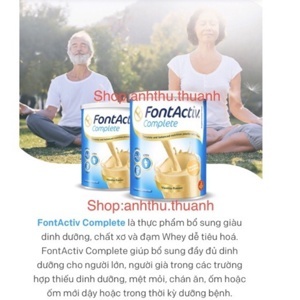 Sữa bột cho người ốm yếu, mệt mỏi FontActiv Complete 400g