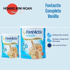 Sữa bột cho người ốm yếu, mệt mỏi FontActiv Complete 400g
