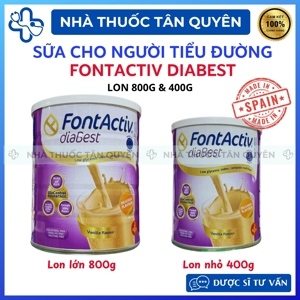 Sữa bột cho người tiểu đường FontActiv Diabest 400g